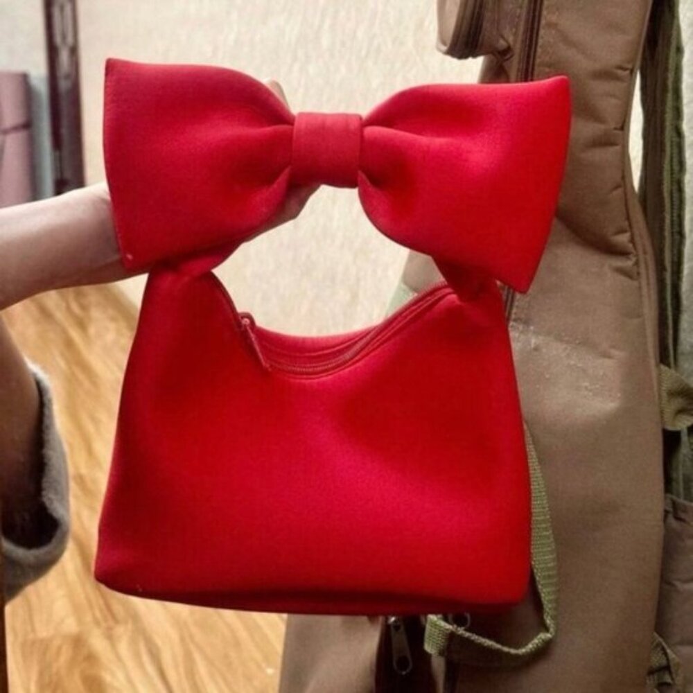NWT Shein Red Bow Mini Handbag